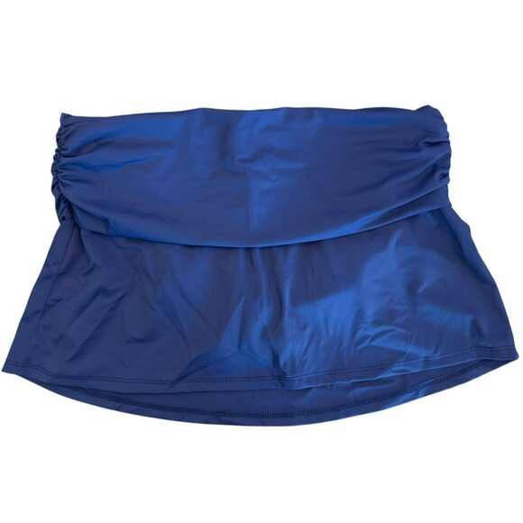 Title Nine Womens Paddleboard Swim Skort Small Navy Blue Swimwear Bottom - Picture 1 of 5